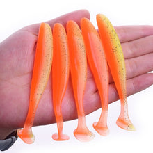 Load image into Gallery viewer, Proleurre Jigging Wobblers Fishing Lure 95mm 75mm 50mm shad T-tail soft bait Aritificial Silicone Lures Bass Pike Fishing Tackle
