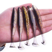Load image into Gallery viewer, Proleurre Jigging Wobblers Fishing Lure 95mm 75mm 50mm shad T-tail soft bait Aritificial Silicone Lures Bass Pike Fishing Tackle