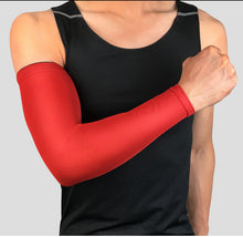 Load image into Gallery viewer, 1Pcs Breathable Quick Dry UV Protection Running Arm Sleeves Basketball Elbow Pad Fitness Armguards Sports Cycling Arm Warmers