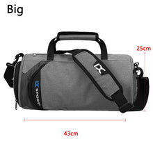 Load image into Gallery viewer, Bolsas De gimnasio para hombre, bolsa De entrenamiento, bolso De viaje De Fitness, deporte al aire libre, natación, mujeres, Gymtas húmedas secas, zapatilla para yoga 2020 XA103WA