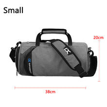 Load image into Gallery viewer, Bolsas De gimnasio para hombre, bolsa De entrenamiento, bolso De viaje De Fitness, deporte al aire libre, natación, mujeres, Gymtas húmedas secas, zapatilla para yoga 2020 XA103WA