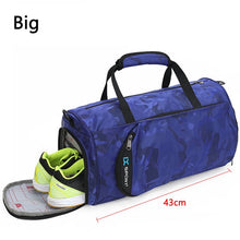 Load image into Gallery viewer, Bolsas De gimnasio para hombre, bolsa De entrenamiento, bolso De viaje De Fitness, deporte al aire libre, natación, mujeres, Gymtas húmedas secas, zapatilla para yoga 2020 XA103WA