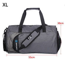 Load image into Gallery viewer, Bolsas De gimnasio para hombre, bolsa De entrenamiento, bolso De viaje De Fitness, deporte al aire libre, natación, mujeres, Gymtas húmedas secas, zapatilla para yoga 2020 XA103WA