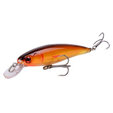 Load image into Gallery viewer, 1PCS Laser Minnow Fishing Lure 11CM 13G pesca hooks fish wobbler tackle crankbait artificial japan hard bait swimbait
