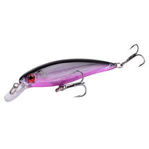 1PCS Laser Minnow Fishing Lure 11CM 13G pesca hooks fish wobbler tackle crankbait artificial japan hard bait swimbait