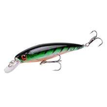 Load image into Gallery viewer, 1PCS Laser Minnow Fishing Lure 11CM 13G pesca hooks fish wobbler tackle crankbait artificial japan hard bait swimbait
