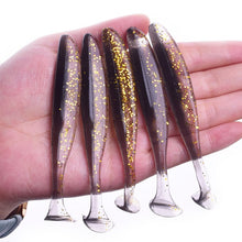 Load image into Gallery viewer, Proleurre Jigging Wobblers Fishing Lure 95mm 75mm 50mm shad T-tail soft bait Aritificial Silicone Lures Bass Pike Fishing Tackle
