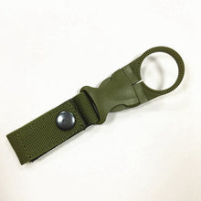 Load image into Gallery viewer, Nylon Molle Webbing Water Bottle Carabiner Belt Backpack Hanger Hook Outdoor Buckle Hook Holder Tool Clip Hunting Accessories
