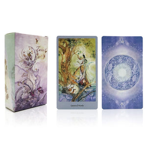 2020 tarot cards oracles deck mysterious divination tarot deck for women girls cards game, board game