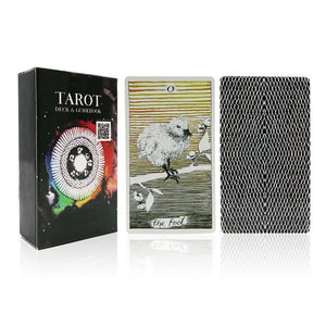 2020 tarot cards oracles deck mysterious divination tarot deck for women girls cards game, board game