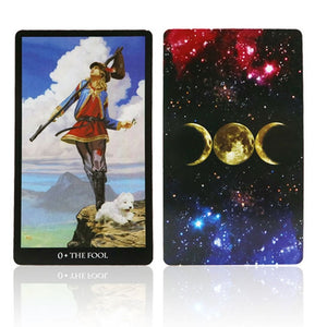 2020 tarot cards oracles deck mysterious divination tarot deck for women girls cards game, board game