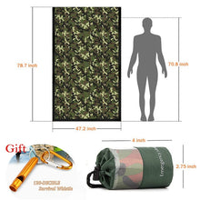 Load image into Gallery viewer, Outdoor  Life Bivy Emergency Sleeping Bag Thermal Keep Warm Waterproof Mylar First Aid Emergency Blanke Camping Survival Gear
